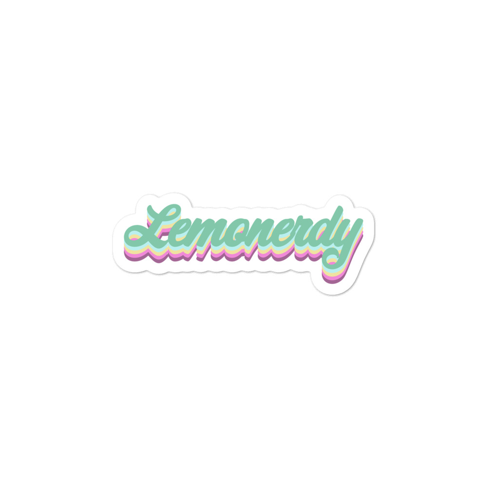 Lemonerdy Sticker