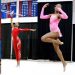 black girl doing rhythmic gymnastics at the region 5 championships