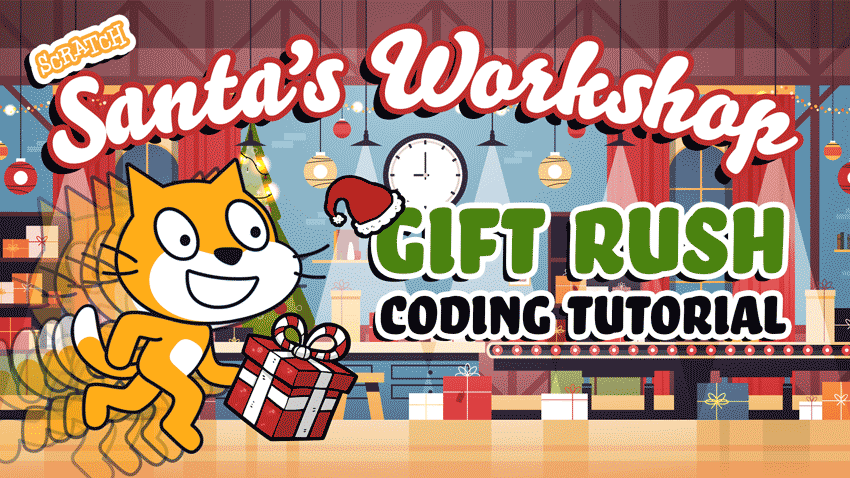 Santa’s Workshop: Gift Rush – My Latest Game on Scratch!