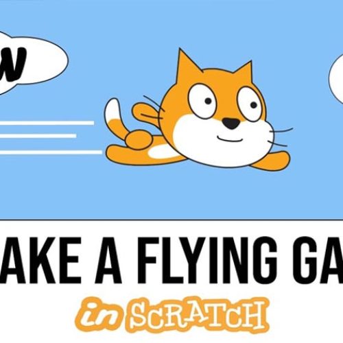 How to Make a FLYING game in Scratch: Coding
