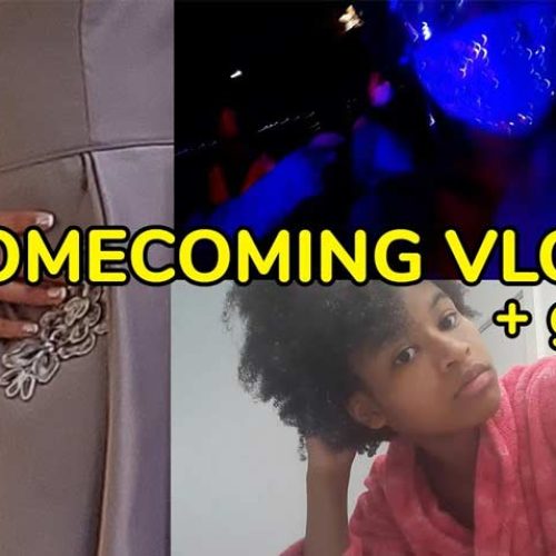 Homecoming Vlog + grwm (get ready with me)