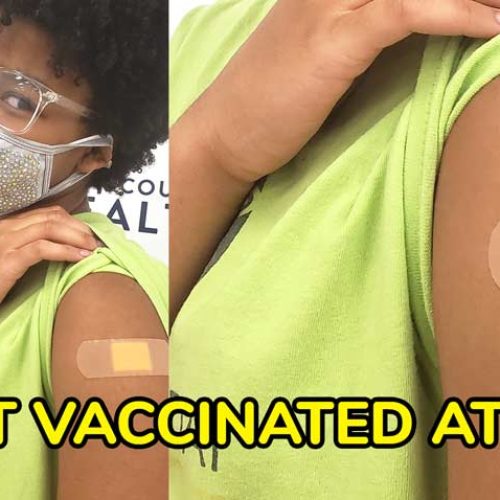 I got vaccinated.