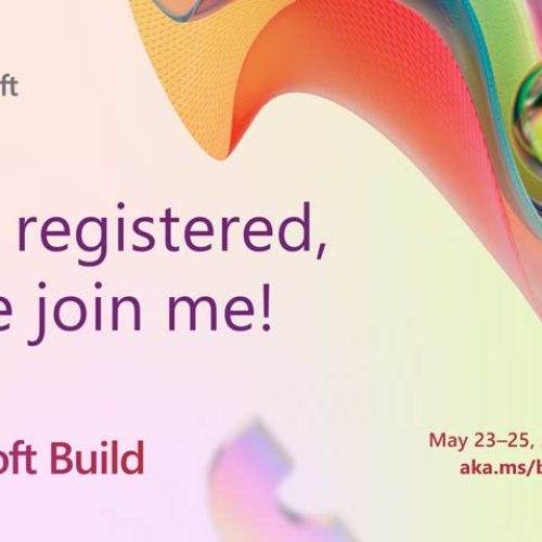 We’re Going to Microsoft Build!