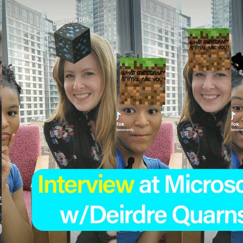 Interview with Deirdre Quarnstrom at Microsoft Build