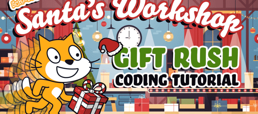 Santa’s Workshop: Gift Rush – My Latest Game on Scratch!